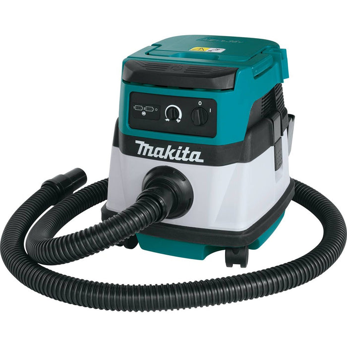 Makita XCV04Z - 36V (18V X2) LXT/Corded 2.1 Gallon HEPA Filter Dry Dust Extractor/Vacuum (Bare Tool)
