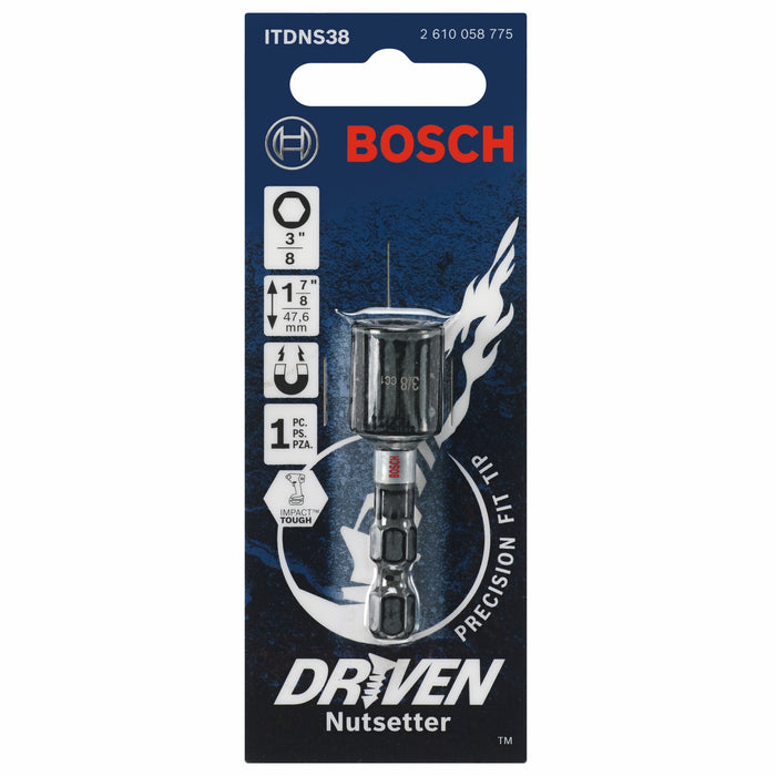 Bosch ITDNS38 - Driven 3/8 In. x 1-7/8 In. Impact Nutsetter