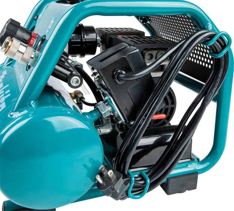 Makita Quiet Series 1/2 HP, 1 Gallon Compact, Oil-Free, Electric Air Compressor