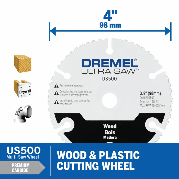Dremel US20V-02 - Dremel Ultra-Saw US20V-02 20V Cordless Multi-Saw 2-Battery Kit