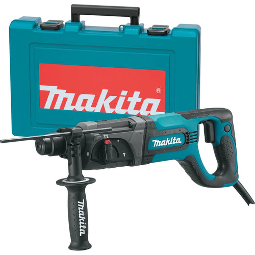 Makita 1" Rotary Hammer, accepts SDS-PLUS bits, 3-mode, var. spd., reversible, case (D-handle)