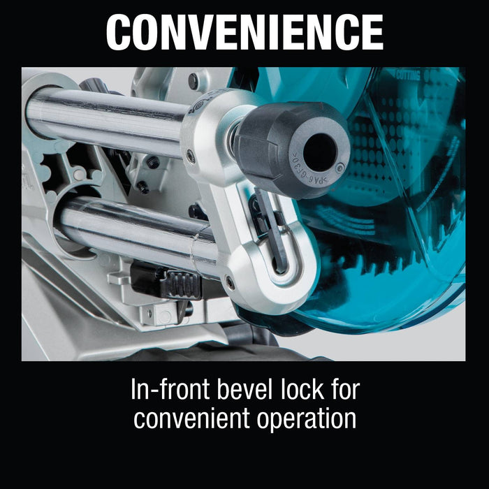 Makita (XSL07Z) 36V (18V X2) LXT Brushless 12" Dual-Bevel Sliding Compound Miter Saw, laser (Bare Tool)