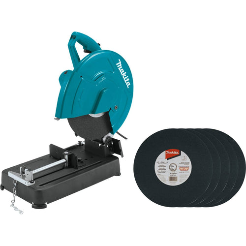 Makita LW1401X - 14" Cut-Off Saw with 5 ea. cut-off wheels