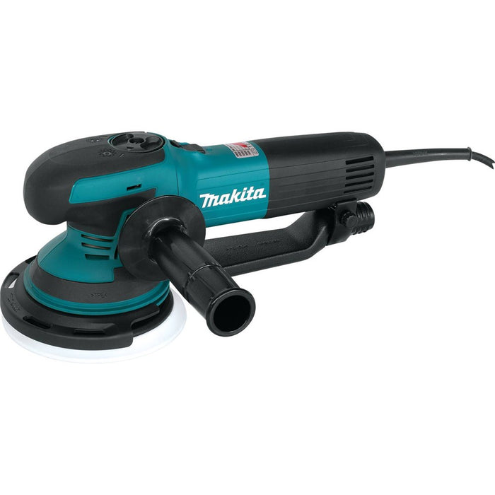 Makita 6" Random Orbit Sander, 6.6 AMP, 1,600-6,800 OPM, 2-mode, case