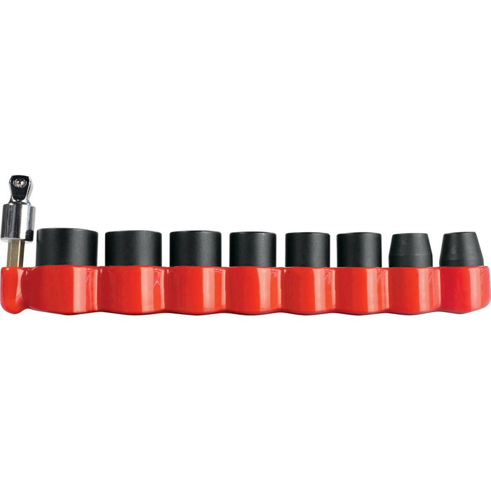 Impact GOLD 3/8 in. 6-Point Metric Impact Socket Set with 15° Tilt Socket Adapter ( 9-Piece)
