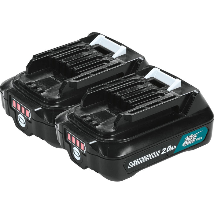 Makita 12V Max CXT Lithium-Ion 2.0Ah Battery (2-Pack)