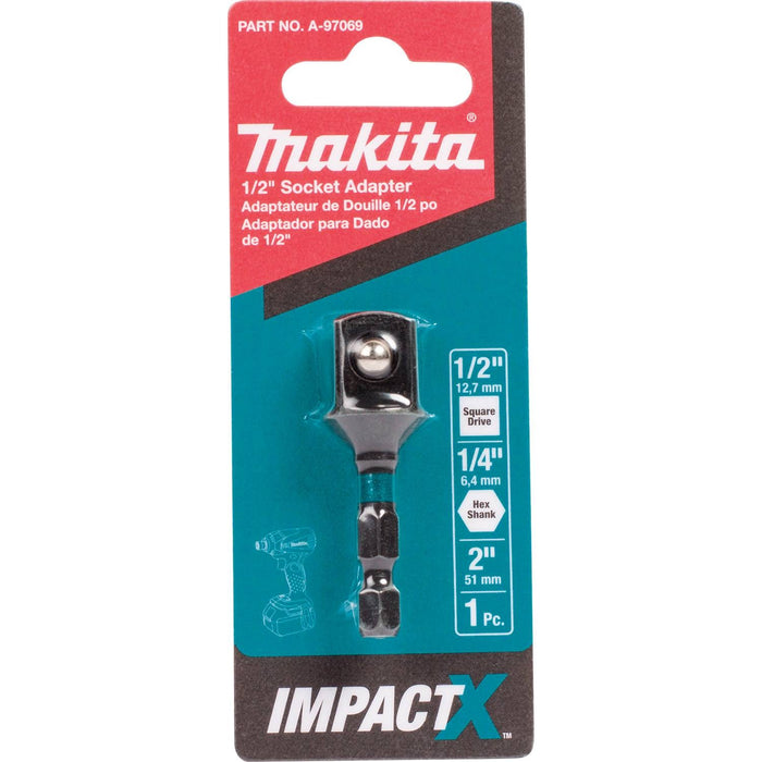 Impact X 1/2″ x 2″ Socket Adapter