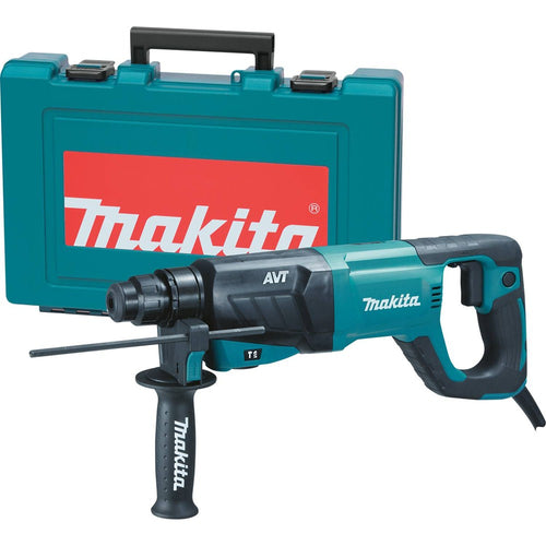 Makita 1" AVT Rotary Hammer, accepts SDS-PLUS bits, 3-mode, var. spd., case (D-handle)