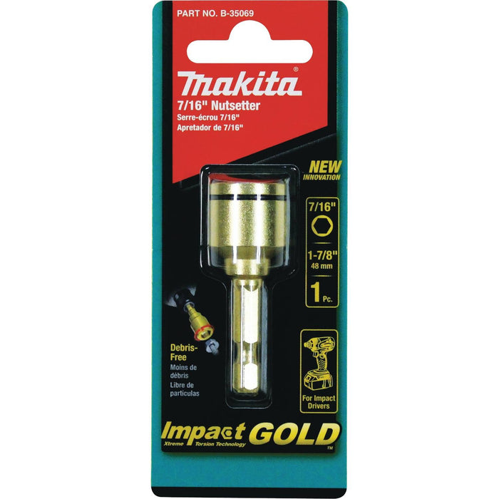 Makita B-35069 Impact GOLD 7/16 In. Grip-It nutsetters