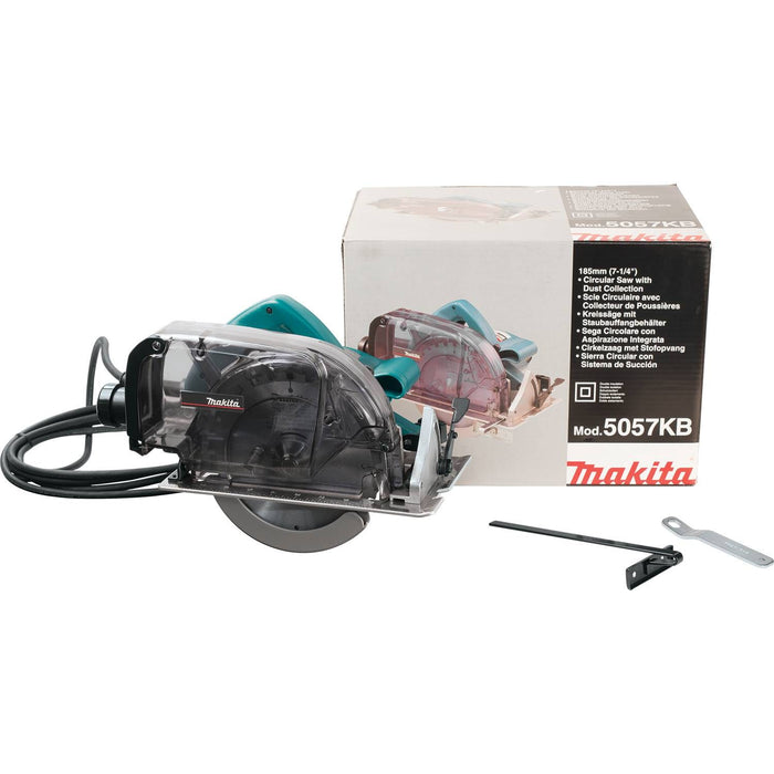 Makita 5057KB - 7-1/4" Circular Saw, 13 AMP, dust collector, for Fiber-Cement