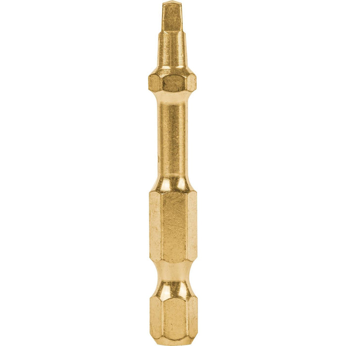 Impact GOLD #2 Square Recess 2″ Power Bit, 15/pk