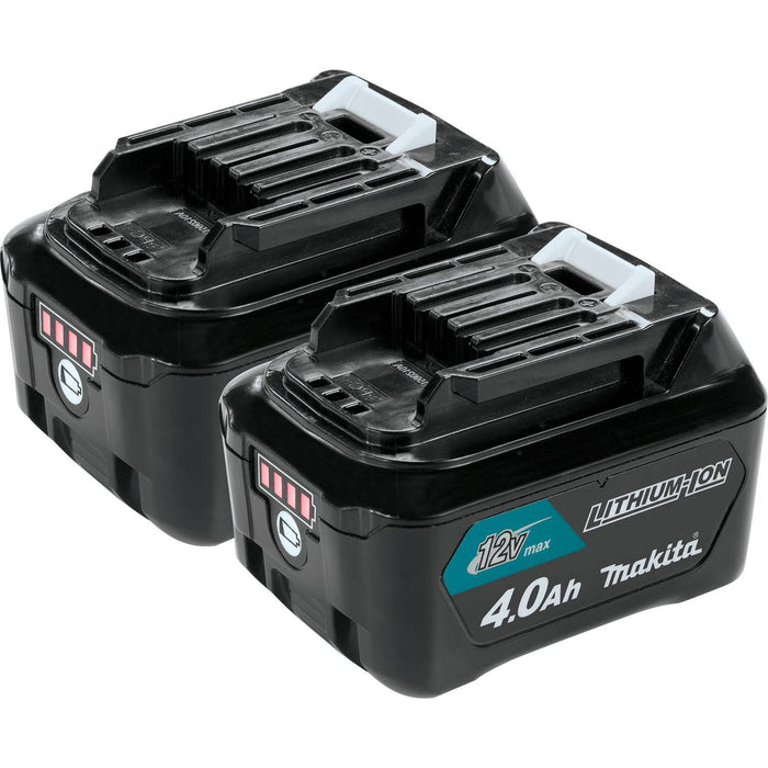 Makita BL1041B-2 - 12V max CXT Lithium-Ion 4.0Ah Battery, 2/pk