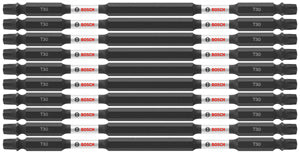 Bosch ITDET306B - 10 pc. Impact Tough 6 In. Torx #30 Double-Ended Bits (Bulk Pack)