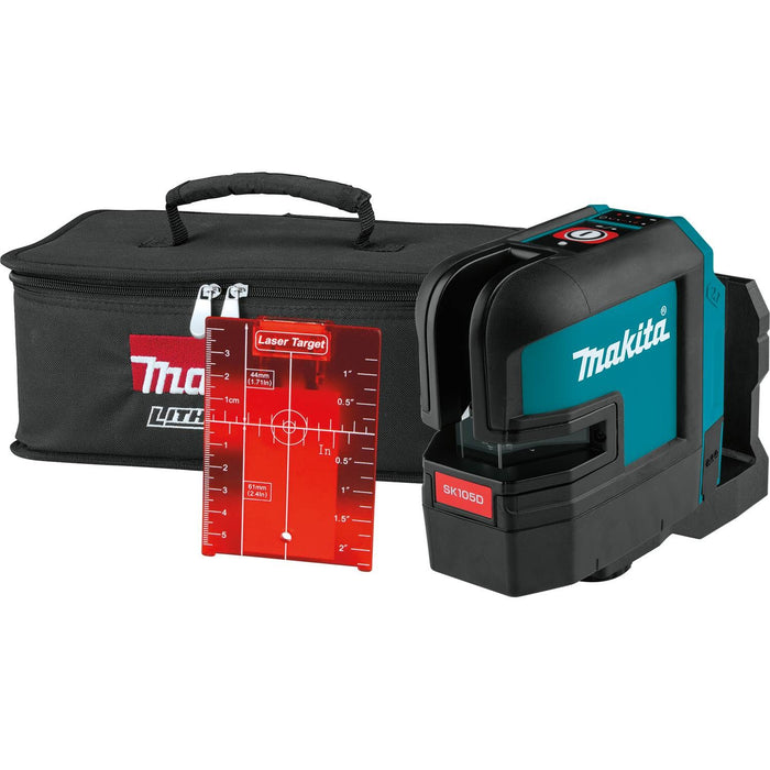 Makita 12V Max CXT Self-Leveling Cross-Line Red Laser (Bare Tool)