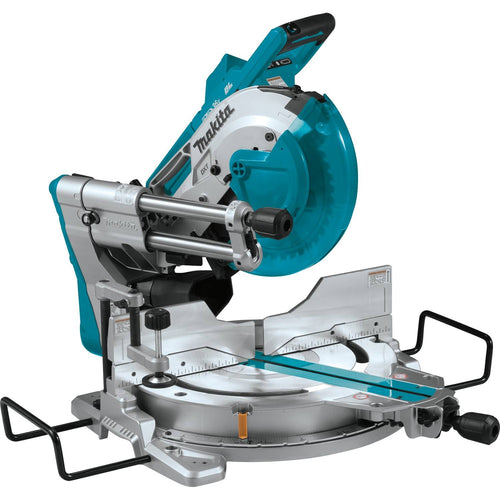 Makita (XSL04ZU) 18V LXT Brushless 10" Dual-Bevel Sliding Compound Miter Saw, AWS, laser (Bare Tool)