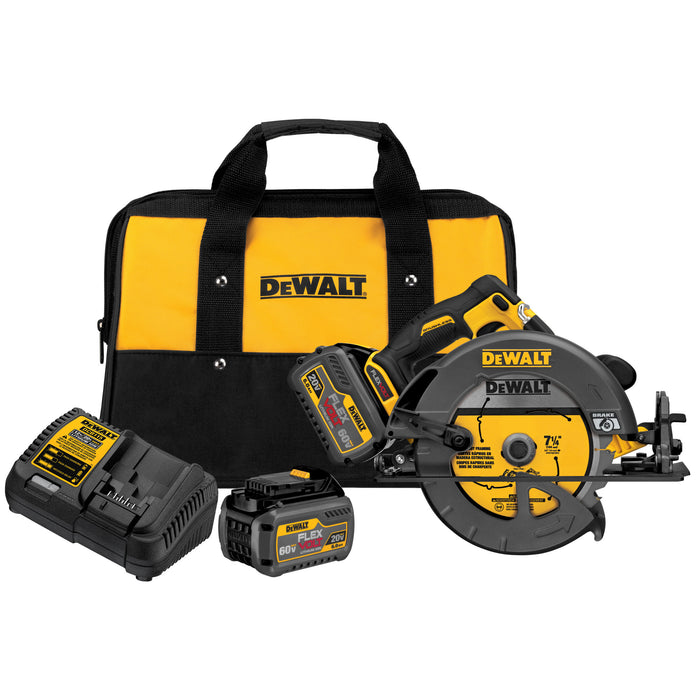 DeWALT 60V MAX FlexVolt 7-1/4 In. (184mm) Circular Saw with Brake Kit