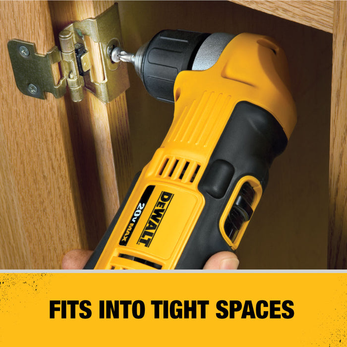 DEWALT (DCD740B) 20V Max Lithium-Ion Right Angle Drill (Tool Only)