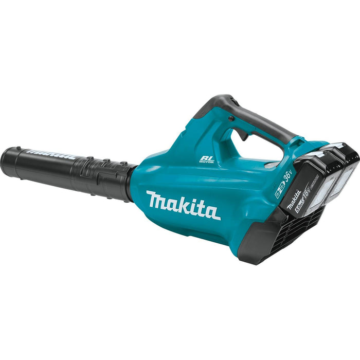 Makita XBU02PT 18V LXT Brushless Blower Kit, dual port charger (5.0Ah)