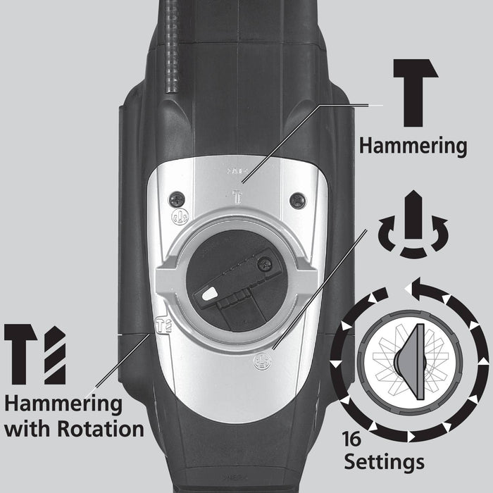 Makita (HR4510C) 1-3/4" AVT Rotary Hammer, accepts SDS-MAX bits, 2-mode, var. spd., case