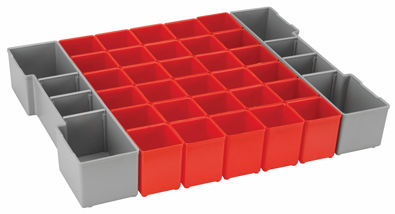 Bosch ORG1A-RED - 32 pc. Organizer Insert Set for L-Boxx System