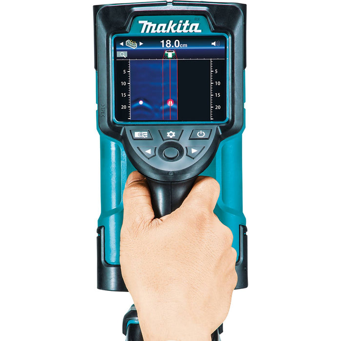 Makita DWD181R1J - 18V LXT Lithium-Ion Cordless Multi-Surface Scanner Kit, case, with one battery (2.0Ah)