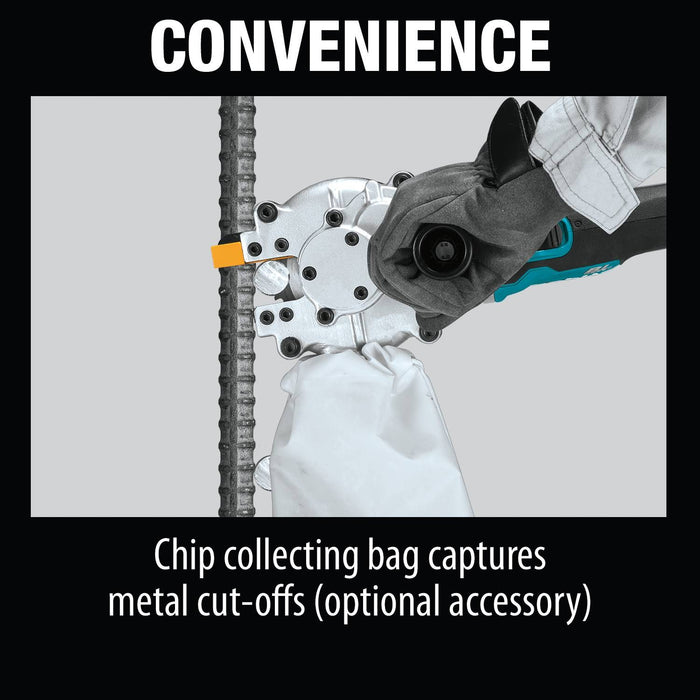 Makita (XCS06T1) 18V LXT Lithium-Ion Brushless Cordless Steel Rod Flush-Cutter Kit, case, with one battery (5.0Ah)