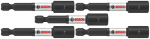 Bosch ITNS142B - 5 pc. Impact Tough™ 2-9/16 In x 1/4 In. Nutsetters (Bulk Pack)